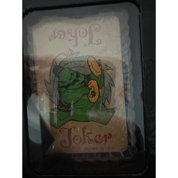 The Nightmare Before Christmas Haunt Manson Limited Edition Playing Cards New - Picture 3 of 3